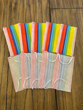 Load image into Gallery viewer, Pack of 10 or 50 Adult Colorful | Rainbow Printed | Premium Materials | 4 Ply Disposable Face Masks