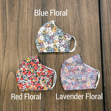 Load image into Gallery viewer, Cute Handmade Floral Fabric Face Masks