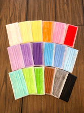Load image into Gallery viewer, Colorful 4-ply disposable Face Masks