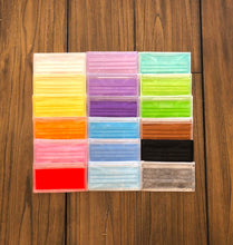 Load image into Gallery viewer, Colorful 4-ply disposable Face Masks