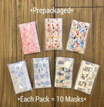 Load image into Gallery viewer, Cute Adult Cartoon Printed Disposable Face Masks